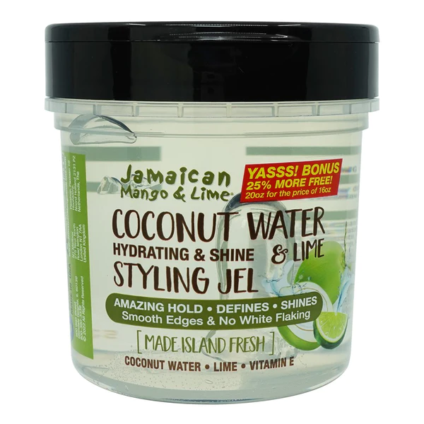 Jamaican Mango & Lime Coconut Water & Lime Styling Gel 20oz